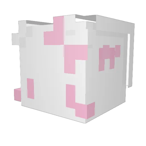 xPolka Minecraft avatar head, 3D render