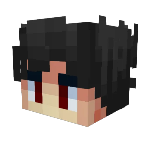 xProlific Minecraft avatar head, 3D render
