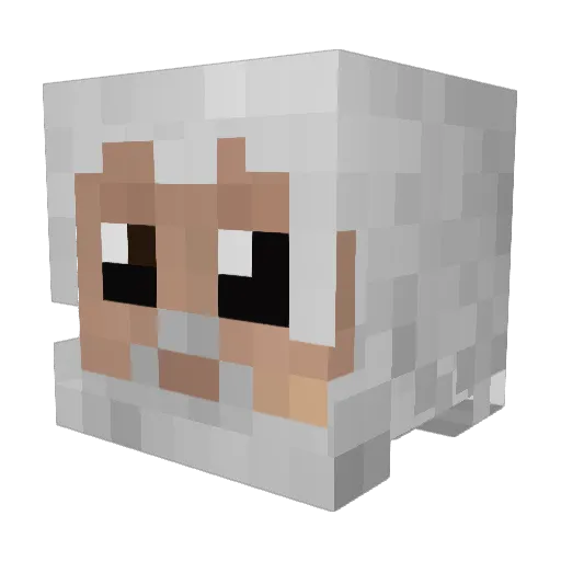 xPryd3r Minecraft avatar head, 3D render