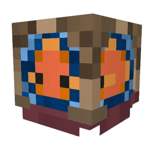 xQhUa Minecraft avatar head, 3D render