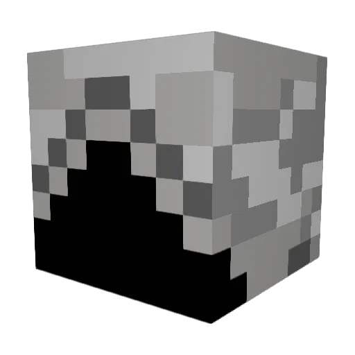 xRHOADESx Minecraft avatar head, 3D render