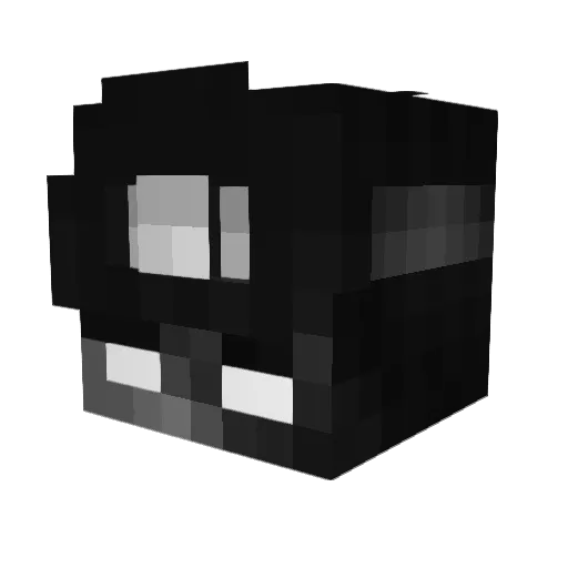 xReatschi Minecraft avatar head, 3D render
