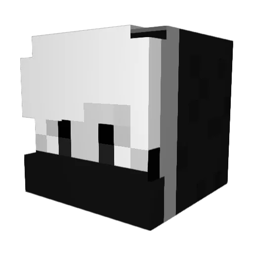 xRecKy Minecraft avatar head, 3D render