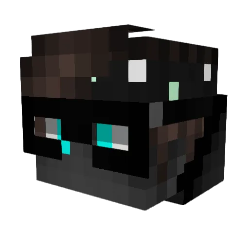 xRectEmir Minecraft avatar head, 3D render