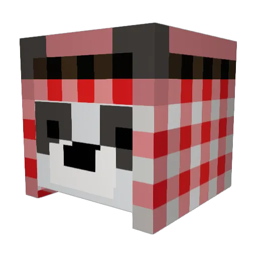 xReikkun14 Minecraft avatar head, 3D render