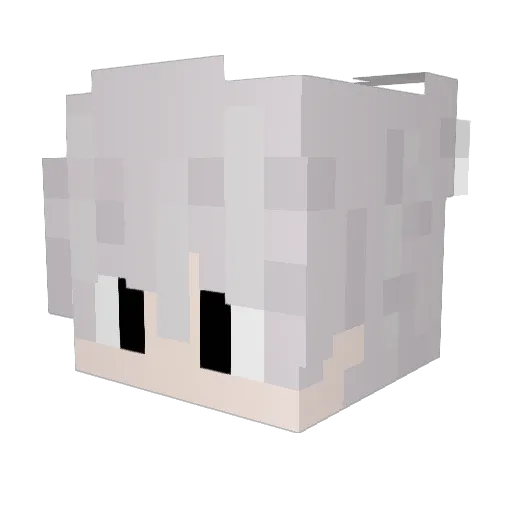 xRelaxingZ_ Minecraft avatar head, 3D render