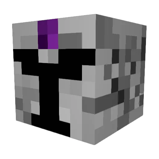 xRelayzx Minecraft avatar head, 3D render