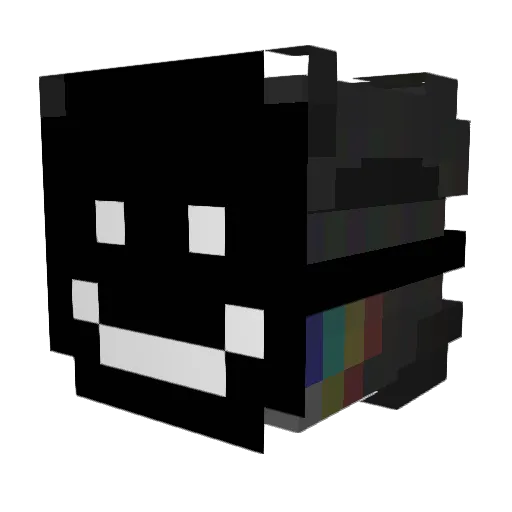 xRemskyYT Minecraft avatar head, 3D render
