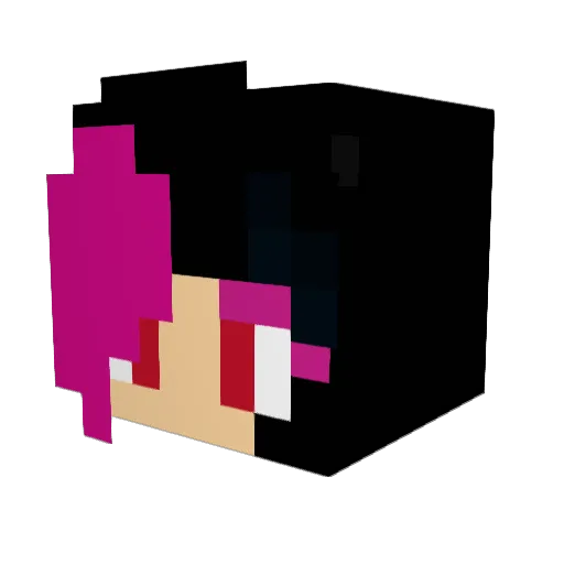 xRenax94 Minecraft avatar head, 3D render