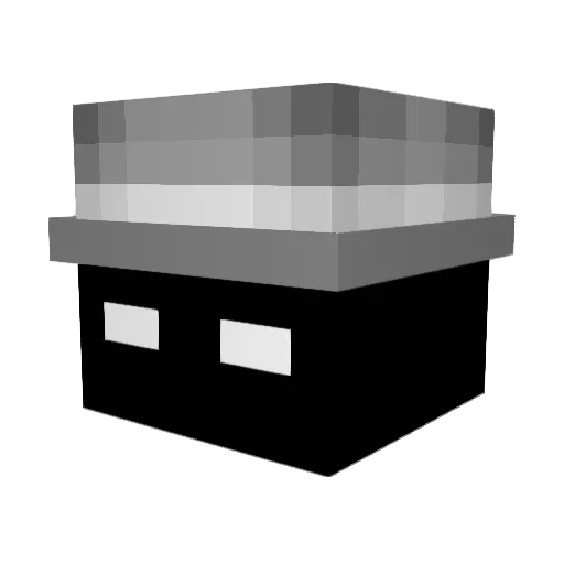 xRlxy Minecraft avatar head, 3D render