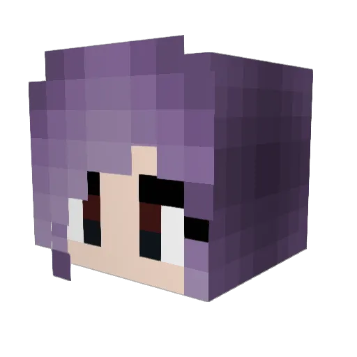 xRosey99 Minecraft avatar head, 3D render