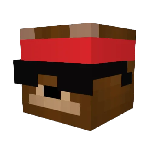 xRussianSniper Minecraft avatar head, 3D render