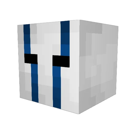 xSILENTIUMx Minecraft avatar head, 3D render