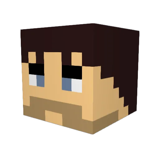 xST4LK3R_ Minecraft avatar head, 3D render