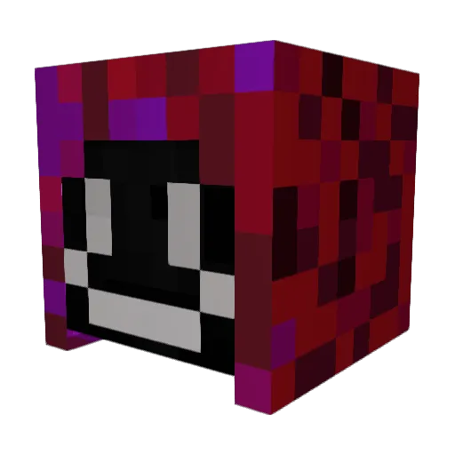xSYDERx Minecraft avatar head, 3D render