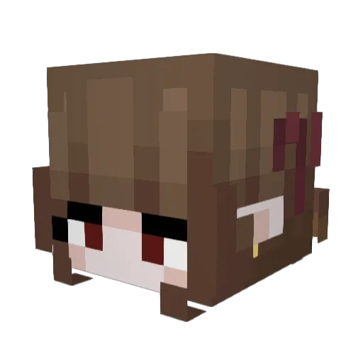 xSakurax56 Minecraft avatar head, 3D render