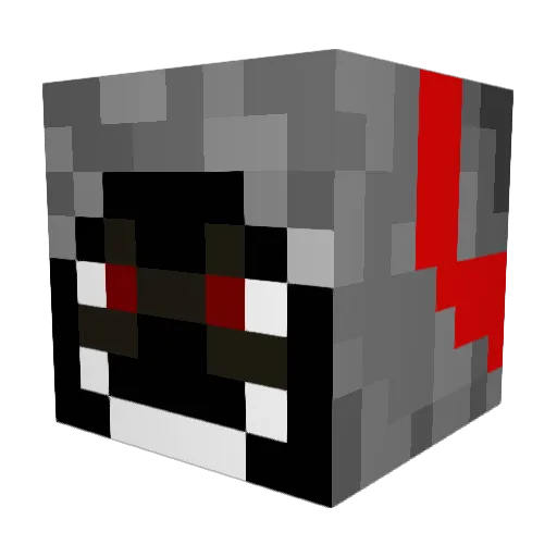 xSaresx Minecraft avatar head, 3D render