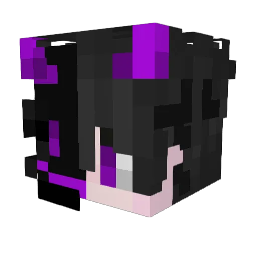 xScitz Minecraft avatar head, 3D render