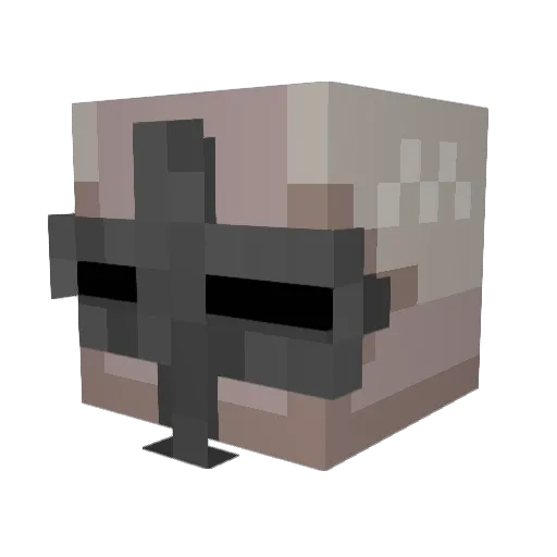 xSeTHx7 Minecraft avatar head, 3D render