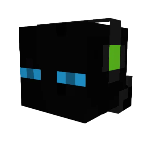 xSebaMuch Minecraft avatar head, 3D render