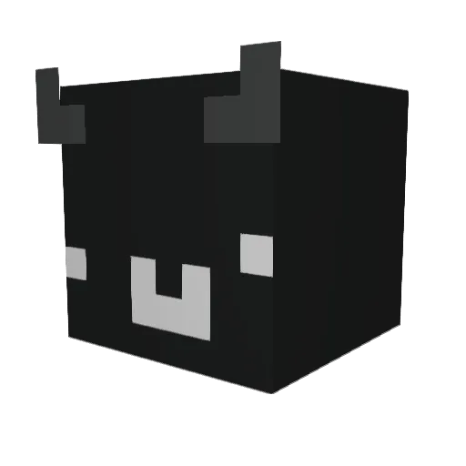 xSelerek Minecraft avatar head, 3D render