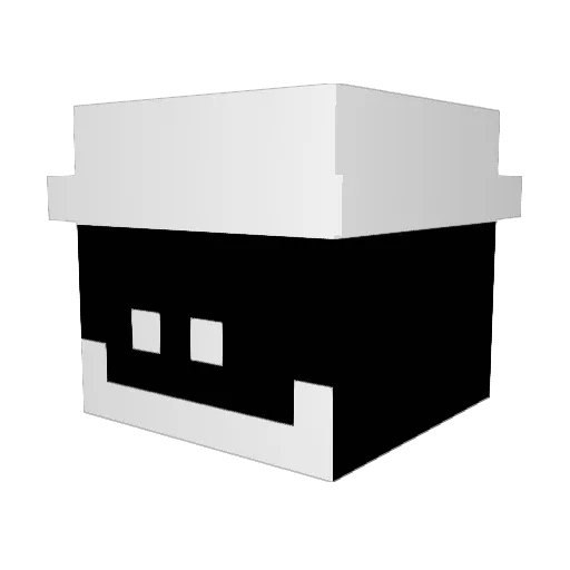 xShadowek0_ Minecraft avatar head, 3D render