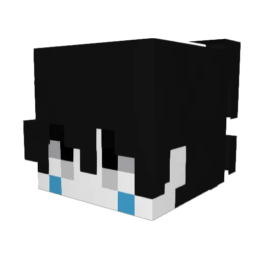 xSharpn3ss Minecraft avatar head, 3D render