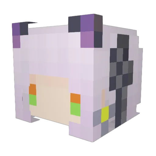 xShi0n_ Minecraft avatar head, 3D render