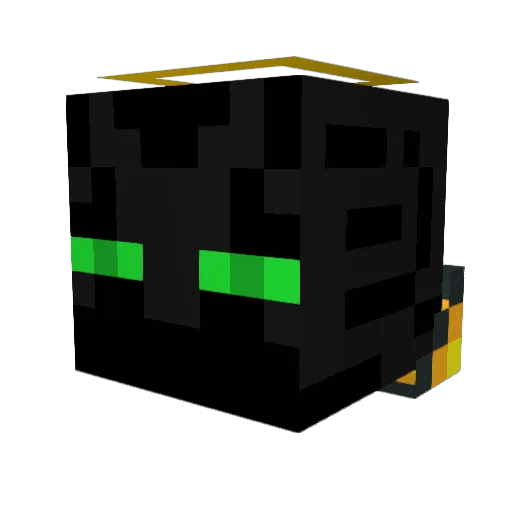 xShowi Minecraft avatar head, 3D render