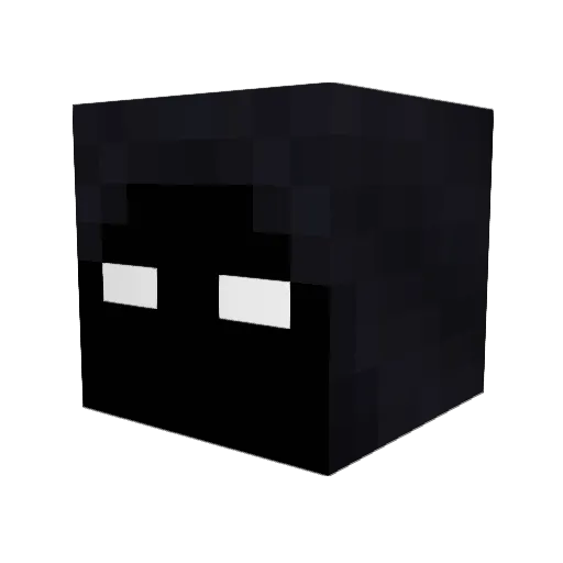 xShyn Minecraft avatar head, 3D render