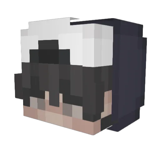 xShyronx Minecraft avatar head, 3D render