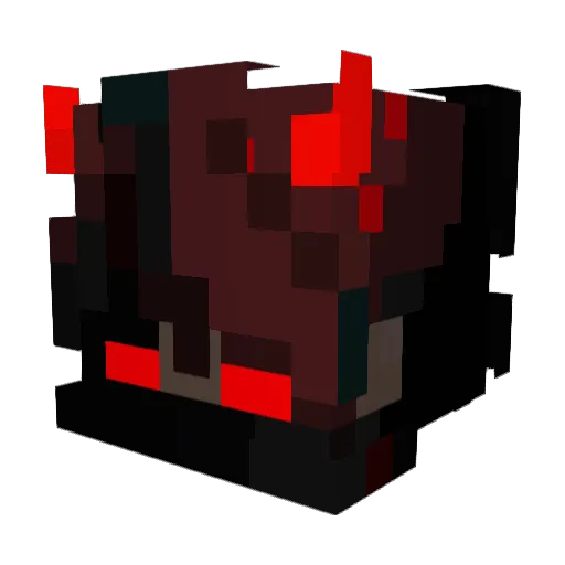 xSimmi Minecraft avatar head, 3D render