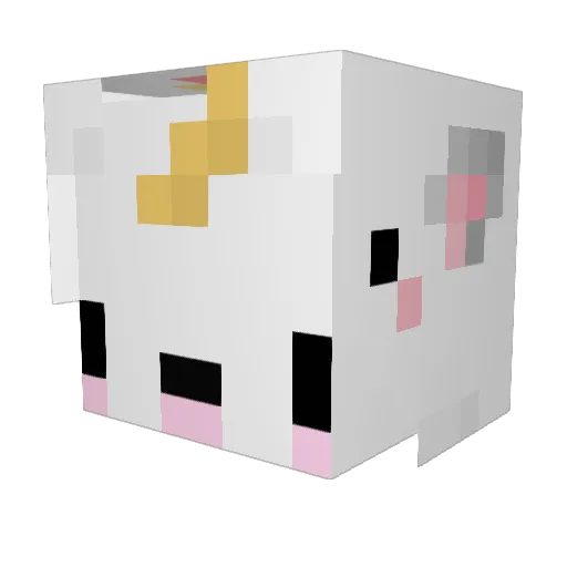 xSinclare_ Minecraft avatar head, 3D render
