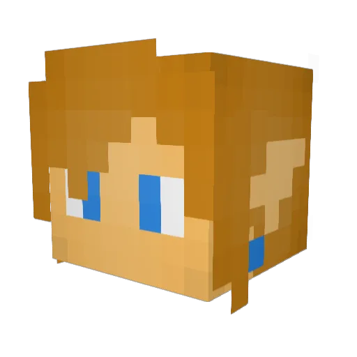xSion_Ulti_Failx Minecraft avatar head, 3D render