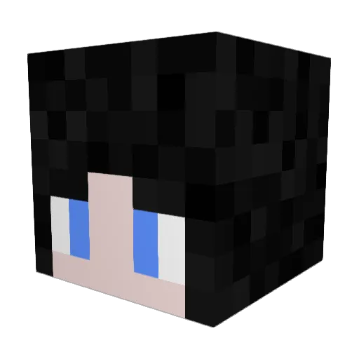 xSirenfallx Minecraft avatar head, 3D render