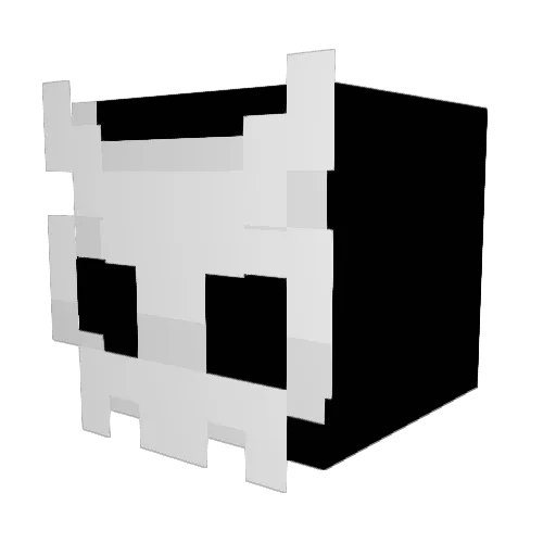 xSkullys Minecraft avatar head, 3D render