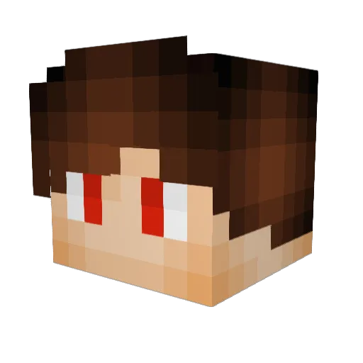 xSlayer21 Minecraft avatar head, 3D render
