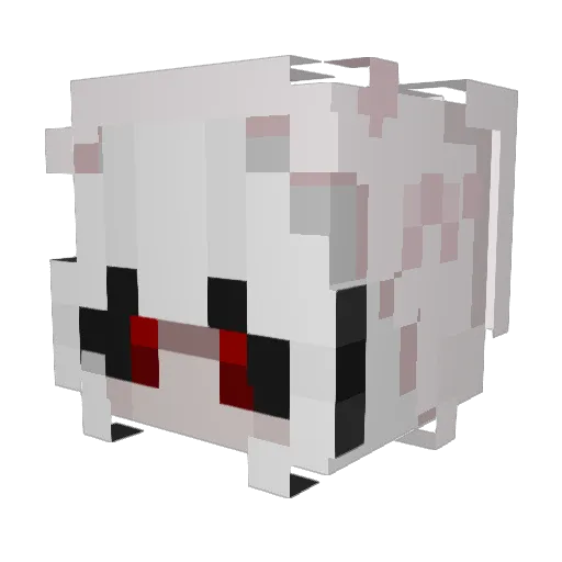 xSleepyBunnyx Minecraft avatar head, 3D render