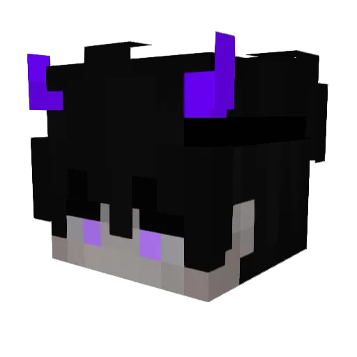 xSleepyTM Minecraft avatar head, 3D render
