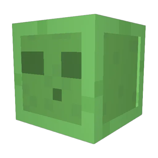 xSlug_ Minecraft avatar head, 3D render