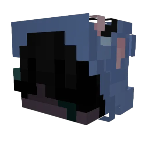 xSodiumm Minecraft avatar head, 3D render