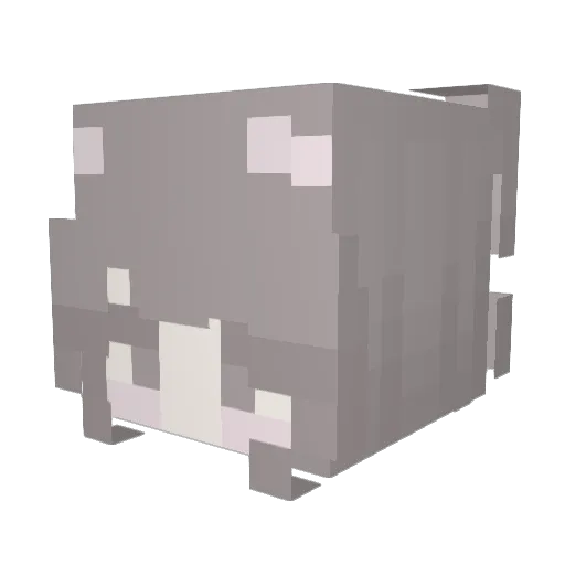 xSofo Minecraft avatar head, 3D render