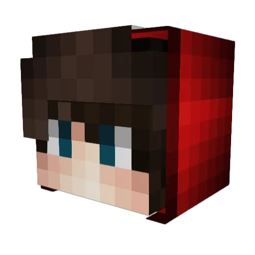 xSomeonex Minecraft avatar head, 3D render