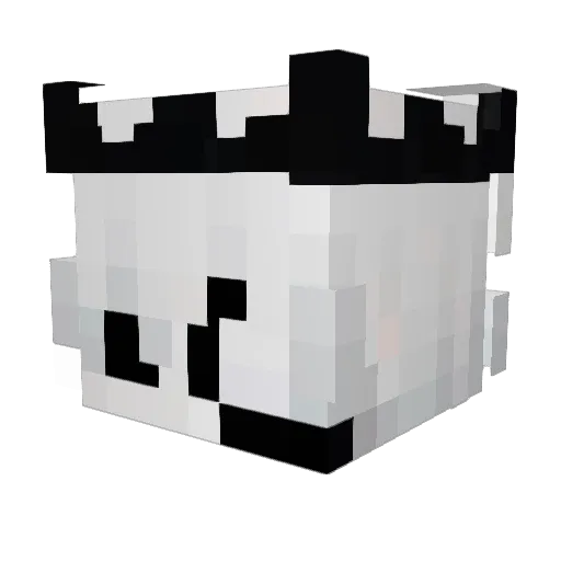 xSpLeeF Minecraft avatar head, 3D render