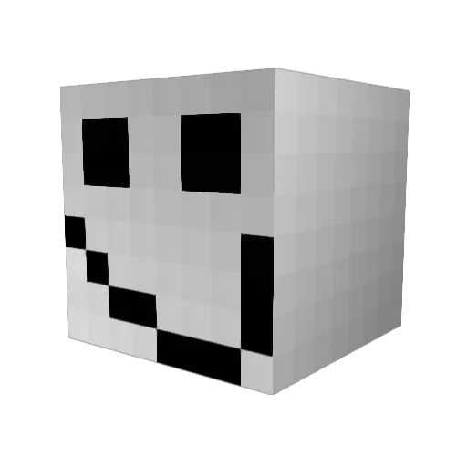 xSpoonZilla Minecraft avatar head, 3D render