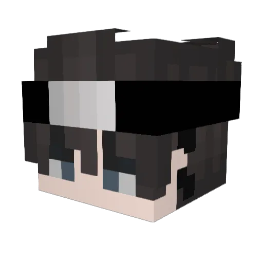 xSpw_ Minecraft avatar head, 3D render