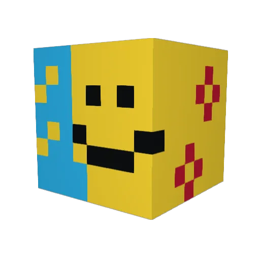 xStefanGG Minecraft avatar head, 3D render