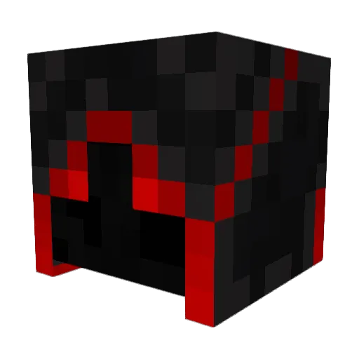 xStevenK Minecraft avatar head, 3D render
