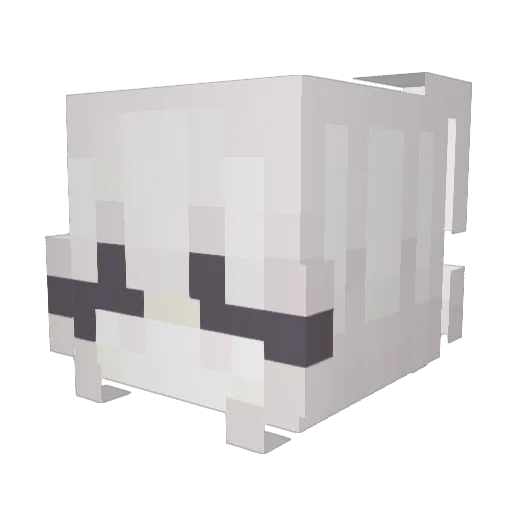 xStqrzs Minecraft avatar head, 3D render