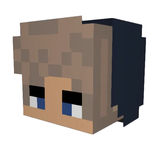 xSupremeGod Minecraft avatar head, 3D render
